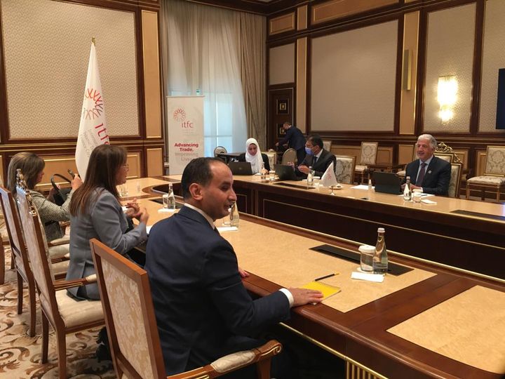 على هامش اجتماعات مجلس محافظي البنك الإسلامي للتنمية بأوزبكستان وزيرة التخطيط تبحث مع الرئيس التنفيذي 14486