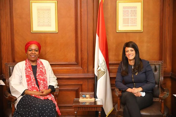 وزارة التعاون الدولي: 30 سبتمبر 2021 وزيرة التعاون الدولي تلتقي المديرة الإقليمية لمجموعة 27834
