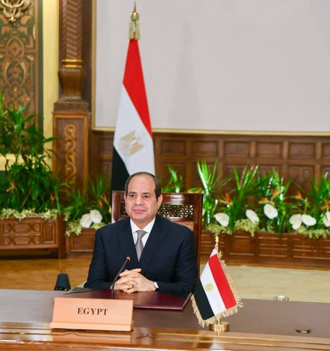 السيد الرئيس يؤكد في بيان مصر امام الجمعية العامة للامم المتحدة ان نهر النيل هو شريان الوجود الوحيد لمصر وان 52275