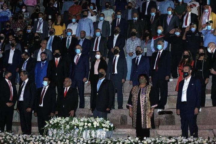 وزارة الثقافة: مندوبا عن الملك : رئيس وزراء الأردن يوقد شعلة مهرجان جرش للثقافة والفنون 58005