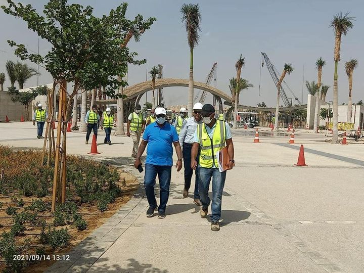 وزارة الإسكان والمرافق والمجتمعات العمرانية: مسئولو الإسكان يتابعون سير العمل بمشروع 58687