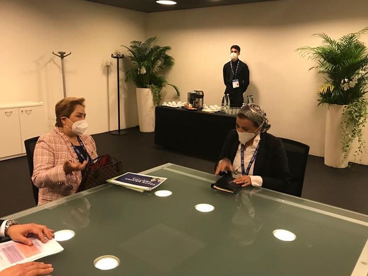 وزارة البيئة: وزيرة البيئة تعقد أولى اللقاءات الثنائية على هامش اجتماعات ميلانو للمشاورات 60969