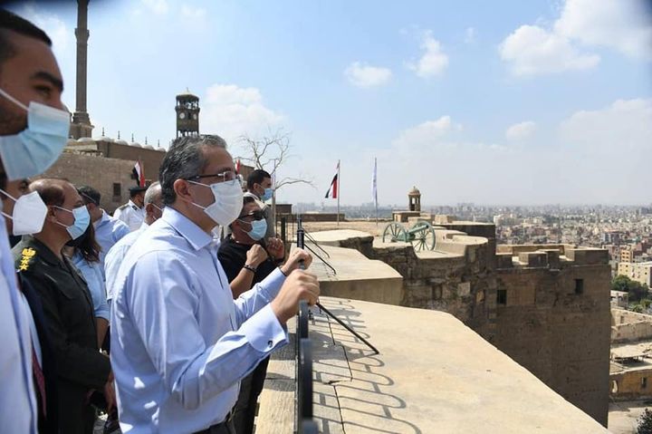 وزارة السياحة والآثار: ١٦ سبتمبر ٢٠٢١ - جولة وزير السياحة والآثار بقلعة صلاح الدين الأيوبي 64242