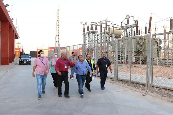 وزارة الإسكان والمرافق والمجتمعات العمرانية: رئيس جهاز مدينة السادات يتفقد محطة كهرباء 65749