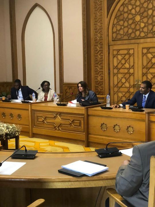 وفدٌ من وكالة الاتحاد الأفريقي للتنمية يلتقي بالمسئولين بوزارة الخارجية 71882
