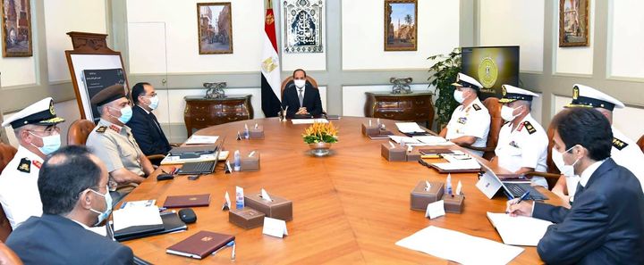 السيد الرئيس يتابع الموقف التنفيذي لمشروعات تطوير وحماية الشواطئ الساحلية المصرية، خاصةً على البحر المتوسط 78948