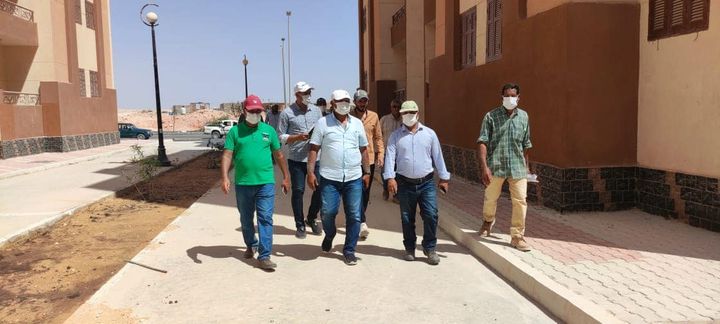 وزارة الإسكان والمرافق والمجتمعات العمرانية: مسئولو الإسكان يتفقدون سير العمل بالمشروعات 79009
