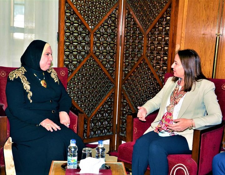 وزارة التجارة والصناعة: وزيرة التجارة والصناعة تبحث مع وزيري التجارة والاقتصاد الأردني 80671
