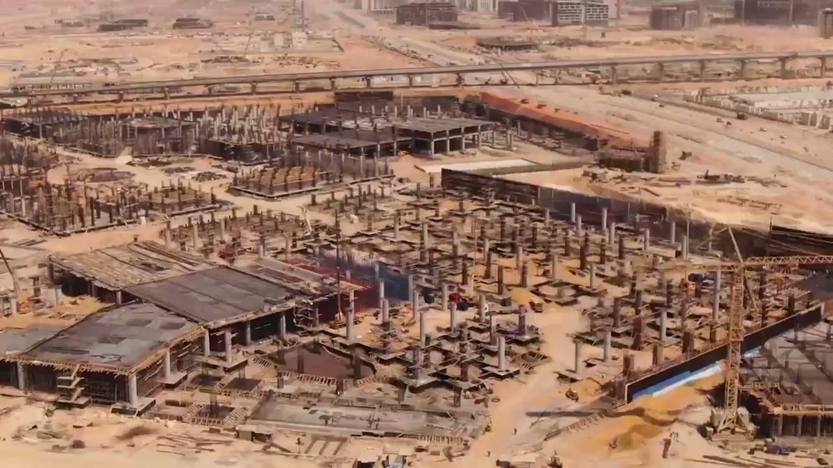 تابع الرئيس عبدالفتاح السيسي، الموقف التنفيذي لمشروع المحطة المركزية للحافلات بالعاصمة الإدارية الجديدة، R0iey5H0vu lwP70