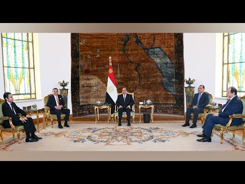 الرئيس عبد الفتاح السيسي يستقبل رئيس حكومة الوحدة الوطنية الليبية hqdefau 130