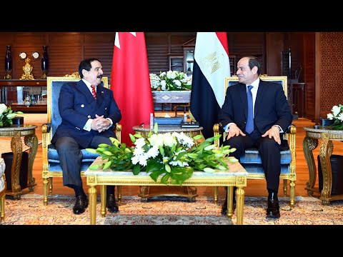 الرئيس عبد الفتاح السيسي يستقبل ملك البحرين hqdefau 131