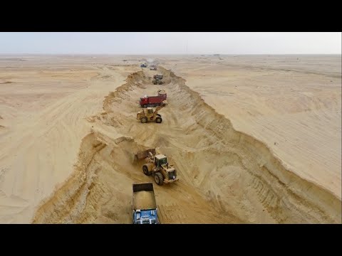 حفر فرع جديد للنيل فى الصحراء الدلتا الجديدة hqdefau 153