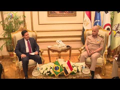 الفريق أول محمد زكى القائد العام للقوات المسلحة يلتقى نائب رئيس جمهورية البرازيل‎‎ hqdefau 226