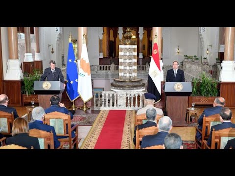 الرئيس عبد الفتاح السيسي يعقد مؤتمرًا صحفيًا مع نظيره القبرصي hqdefaul 29