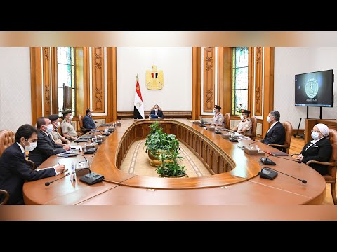 السيد الرئيس يتابع الموقف التنفيذي لمشروعات الهيئة الهندسية على مستوى الجمهورية hqdefaul 79
