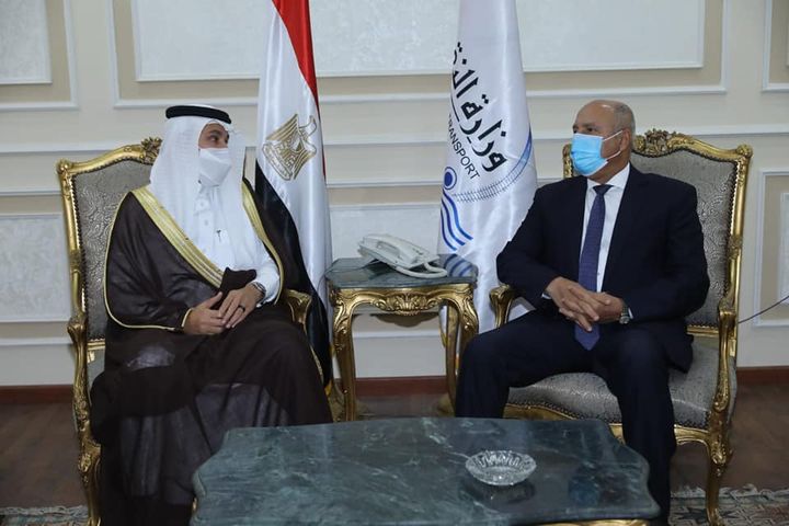 وزارة النقل: على هامش اجتماعات وزراء النقل العرب وزير النقل يستقبل نظيره السعودي لبحث تدعيم 43251