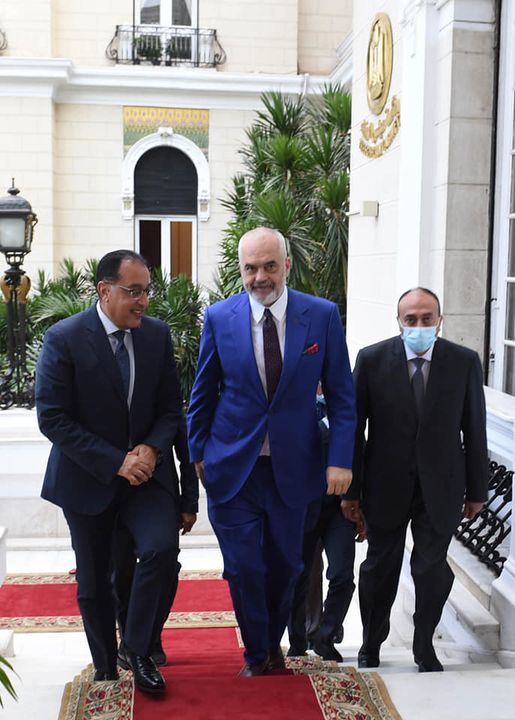 رئيسا الوزراء المصري والألباني يترأسان جلسة مباحثات موسعة لتعزيز علاقات التعاون بين البلدين ترأس 43717 1