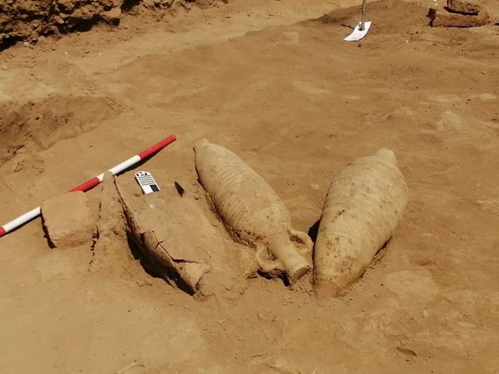 نجحت البعثة الأثرية المصرية العاملة أسفل بيت يسي والمعروف باسم قصر توفيق باشا اندراوس والمتاخم لمعبد الأقصر 45297