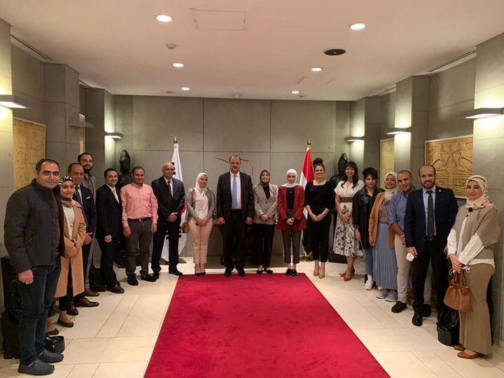 السفير المصري في سول يستقبل طلبة الدراسات العليا المصريين الوافدين إلى جامعات كوريا الجنوبية 56233