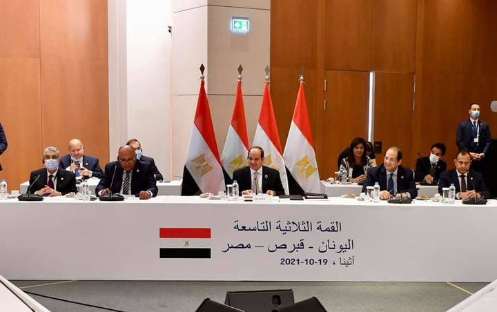 عقدت اليوم بالعاصمة اليونانية أثينا قمة آلية التعاون الثلاثي بين السيد الرئيس عبد الفتاح السيسي، والسيد 66149