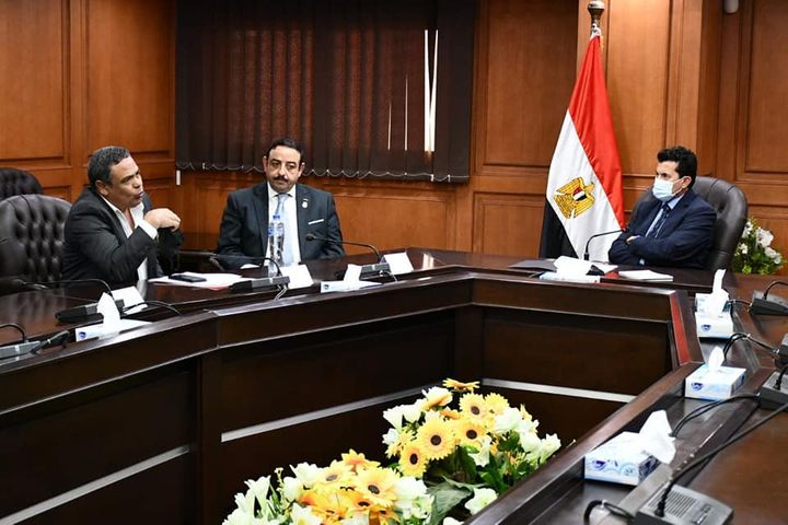 وزارة الشباب والرياضة: وزير الرياضة يبحث مع مجموعة عمل شركة المقاولون العرب سبل التعاون 66841