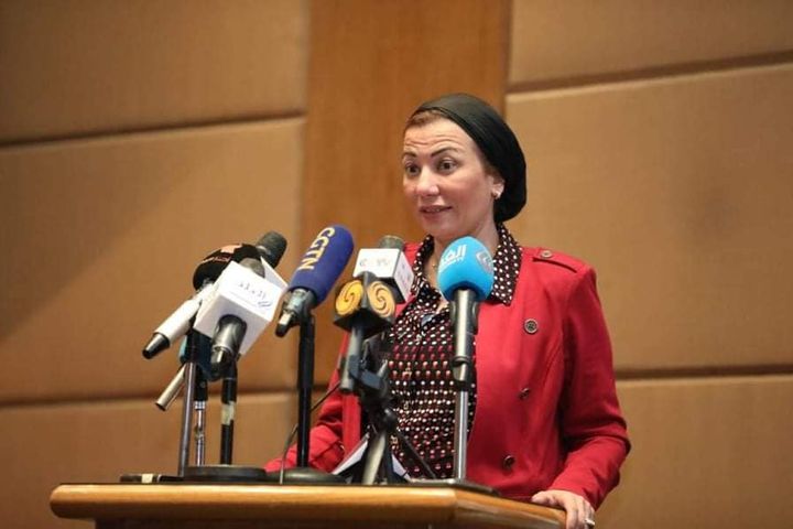 وزيرة البيئة تعقد مؤتمر صحفي لإعلان تسليم مصر مؤتمر الاطراف للتنوع البيولوجى للصين 68989