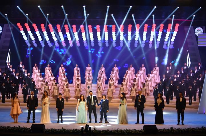 حضور السيد الرئيس صباح اليوم الندوة التثقيفية العبور الي المستقبل بمناسبة احتفالات القوات المسلحة بنصر 70118