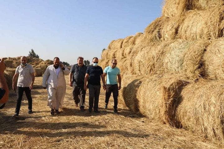 استمراراً لجهود وزارة البيئة فى متابعة تنفيذ منظومة التخلص الآمن من المخلفات الزراعية : رئيس جهاز شئون 79129