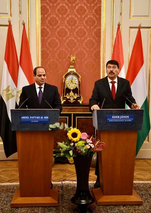 السيد الرئيس عبدالفتاح السيسي يؤكد خلال المؤتمر الصحفي المشترك مع الرئيس المجري انه من المهم أن تتحول 81920