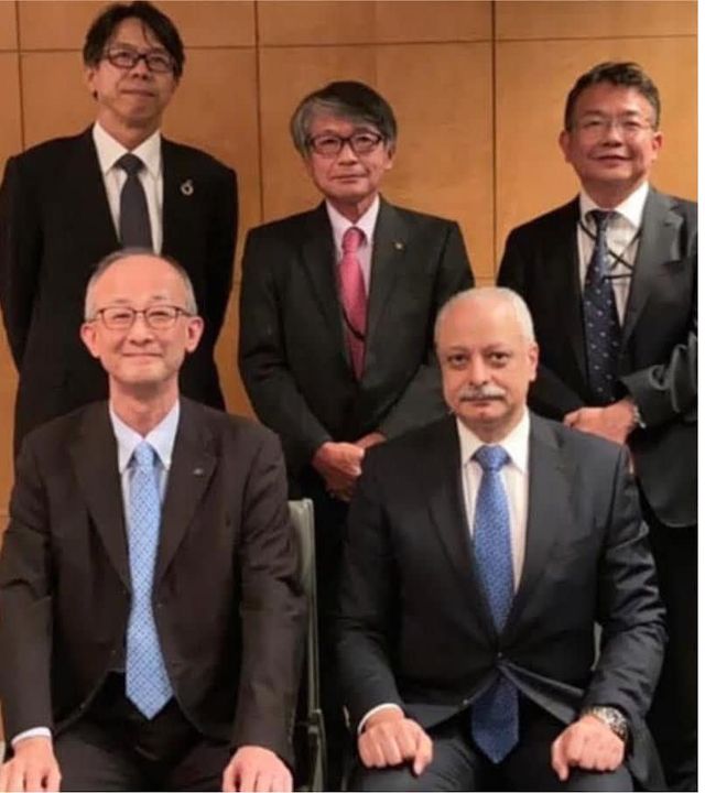 السفير المصري في طوكيو يلتقي مع أعضاء مجلس الأعمال الياباني المصري عقد سفير مصر لدى اليابان، أيمن كامل، 84175 1