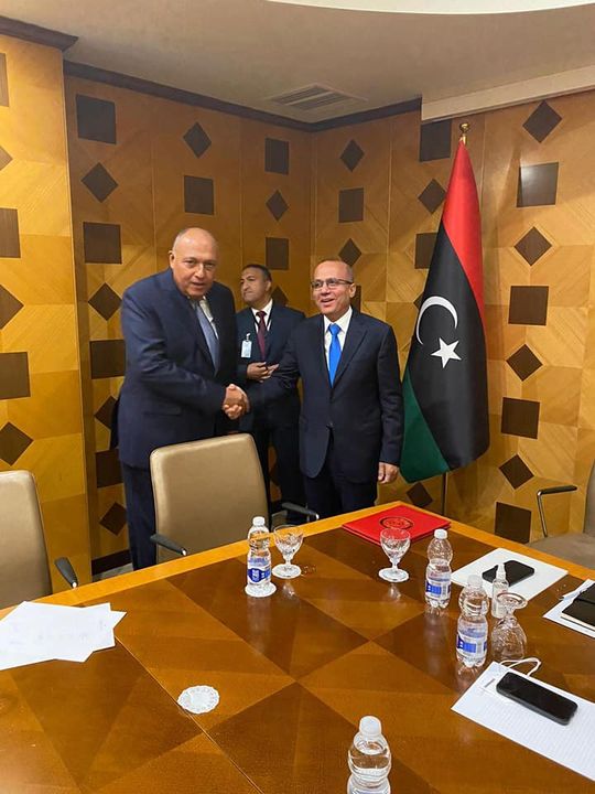 وزارة الخارجية: وزير الخارجية يُجري لقاءات مع رئيس المجلس الرئاسي الليبي ونائبيه 84231