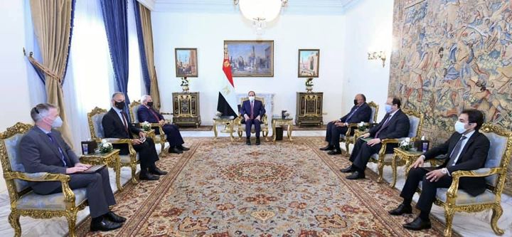 السيد الرئيس عبد الفتاح السيسي يستقبل السيناتور روبرت مينينديز، رئيس لجنة العلاقات الخارجية بمجلس الشيوخ 87678