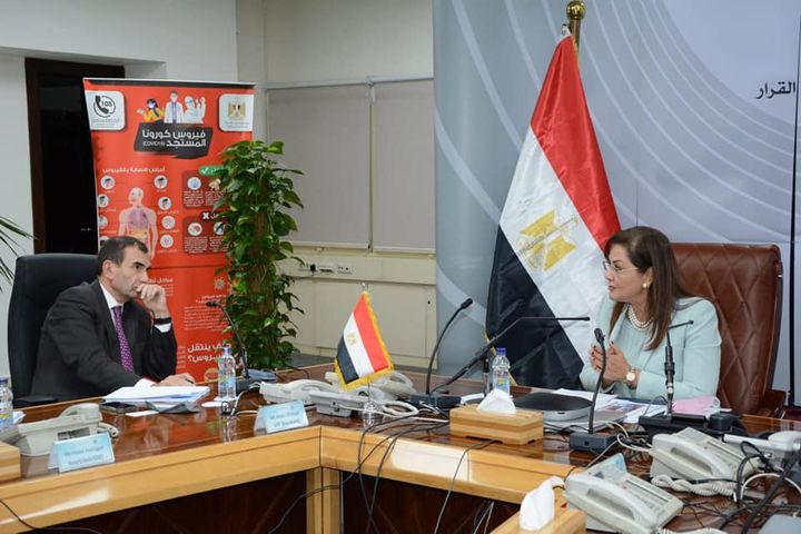 وزارة التخطيط والتنمية الاقتصادية: وزيرة التخطيط والتنمية الاقتصادية تناقش أوجه التعاون 92697
