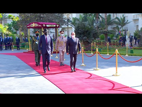 الرئيس عبد الفتاح السيسي يستقبل رئيس جمهورية جنوب السودان بقصر الاتحادية hqdefaul 81