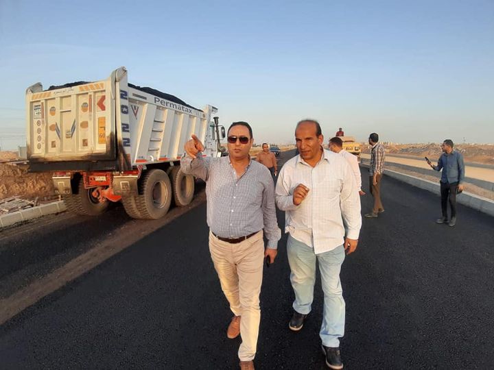 وزارة الإسكان والمرافق والمجتمعات العمرانية: الإسكان: تَقَدُم أعمال تنفيذ الطرق بمدن الشروق 26257