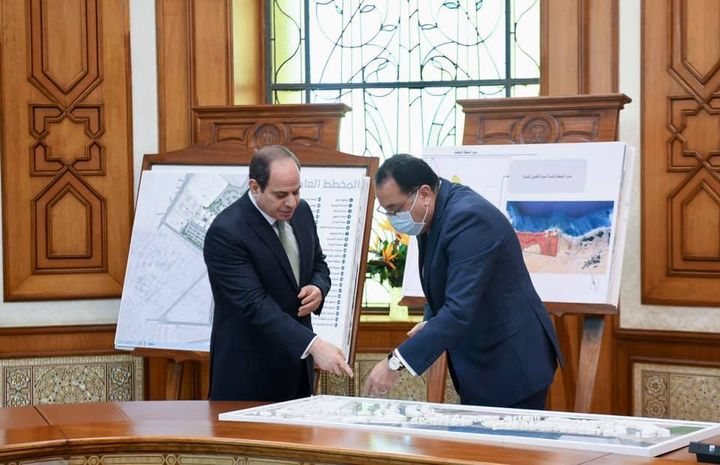 السيد الرئيس يوجه بتطبيق كافة المعايير الحديثة لتطوير المدن الجديدة والقائمة بصورة مستدامة، مع تجهيز البنية 66264