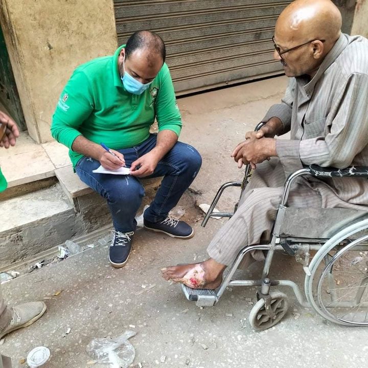منظومة الشكاوى الحكومية الموحدة تستجيب لاستغاثة عم محمد المُسن القعيد الذي يعيش وحيدا بالعمرانية 80257