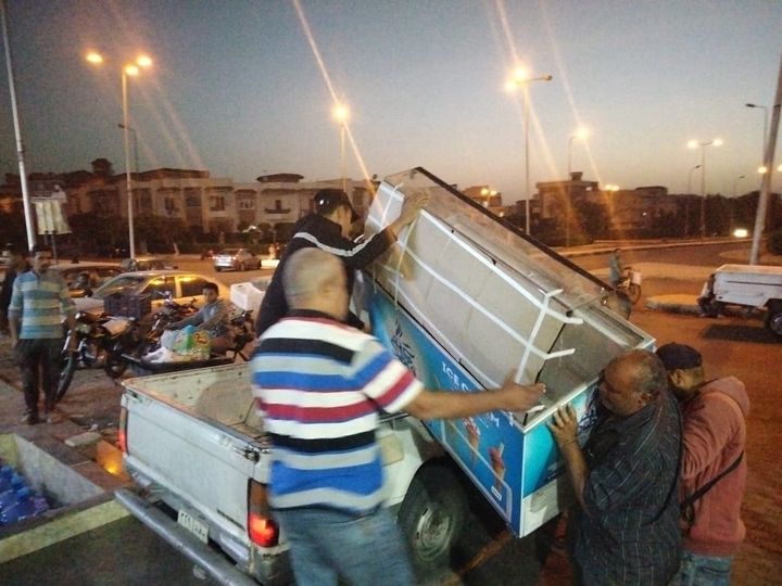 حملة مسائية مكبرة لرفع الإشغالات بالقطاع الغربى بمدينة الشروق 90651