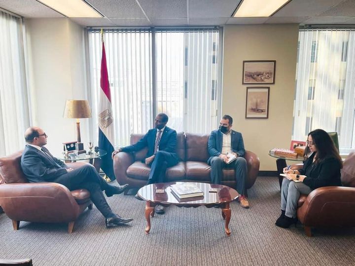سفير مصر في كندا يستقبل عضو مجلس العموم الكندي جريج فيرجوس استقبل السفير أحمد أبو زيد، سفير مصر 94008