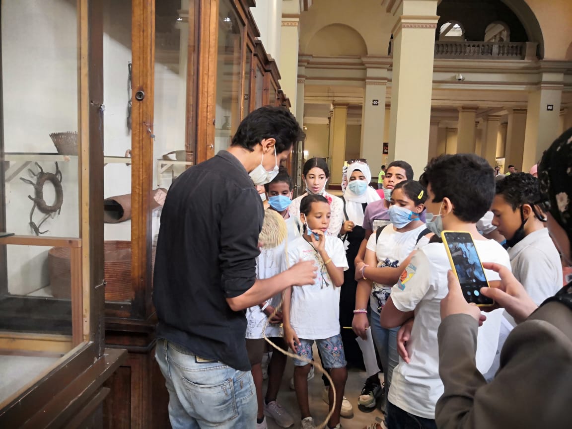 برنامجا تعليميا فى المتحف المصري بالتعاون مع إدارة التنمية الثقافية والتواصل المجتمعى مكتب وزير السياحة FDlkxvaXEAA4j8