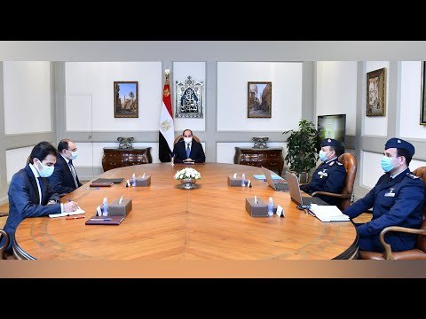 الرئيس عبد الفتاح السيسي يتابع الموقف التنفيذي للمشروع القومي مستقبل مصر hqdefau 136