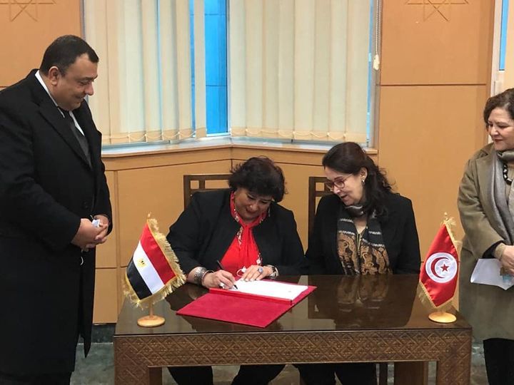 وزارة الثقافة: وزيرة الثقافة تلتقي نظيرتها التونسية لبحث سبل تعزيز التعاون الفكري والإبداعي 26493