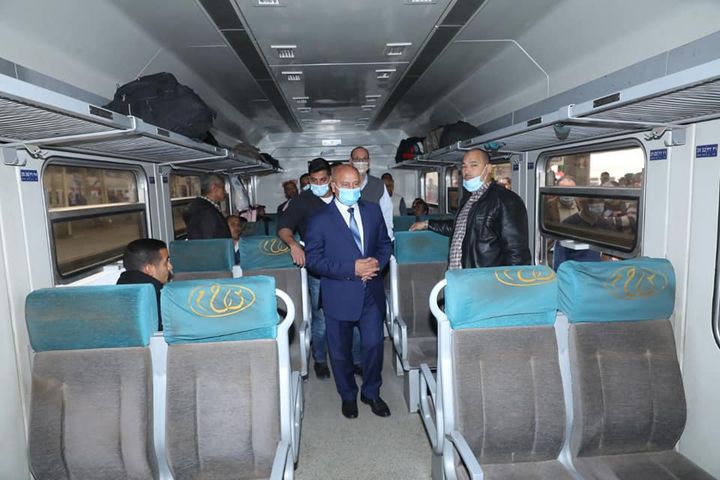 وزارة النقل: خلال جولته بمحطة مصر للسكك الحديدية لمتابعة انضباط العمل ومستوى الخدمات المقدمة 27000