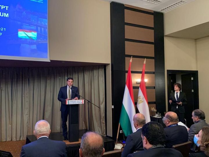الرئيس التنفيذي للهيئة العامة للاستثمار والمناطق الحرة يفتتح منتدى الأعمال المصري المجري ببودابست افتتح 60805