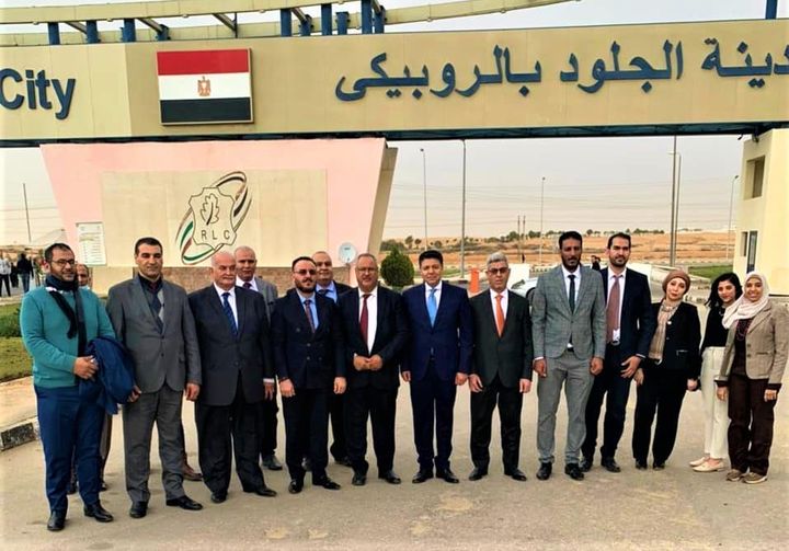 وزارة التجارة والصناعة: تنفيذاً لتوجيهات وزيرة التجارة والصناعة مدينة الجلود بالروبيكى 74340