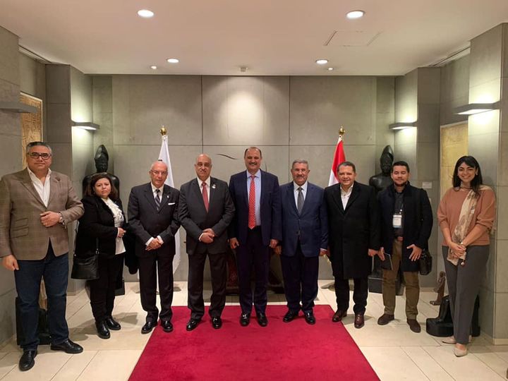 السفير المصري في كوريا الجنوبية يستقبل الوفد المصري المشارك في فعاليات المنتدى الثالث والثلاثون للحلف 80045