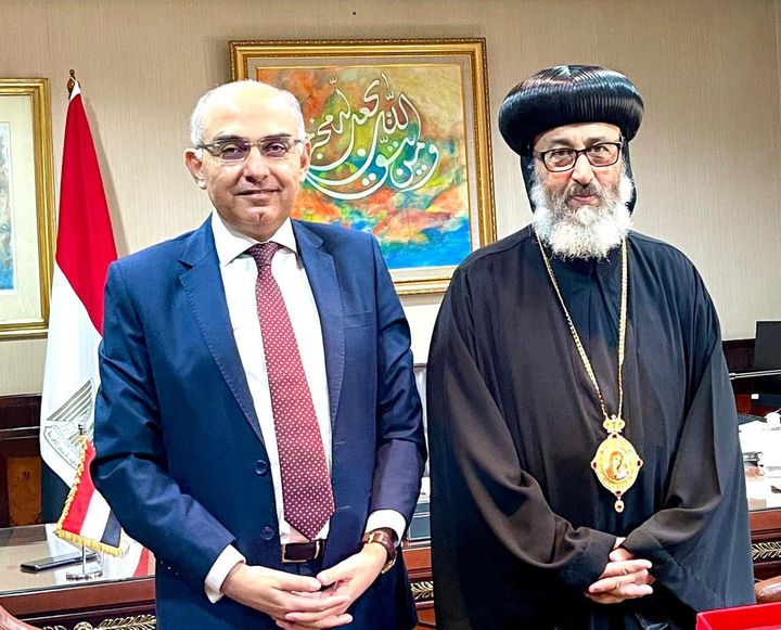 السفير المصري في إندونيسيا يستقبل وفداً برئاسة نيافة الأنبا رويس الأسقف العام لجنوب شرق آسيا استقبل 96059
