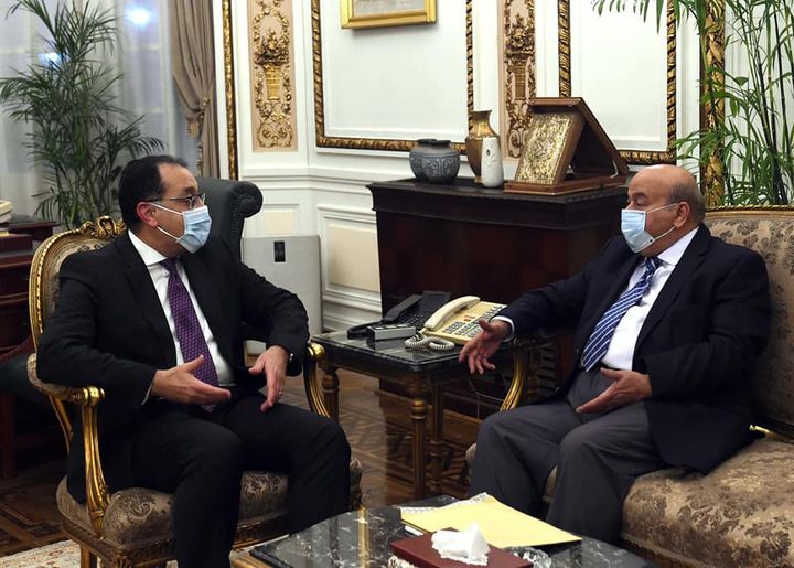 استقبل اليوم الدكتور مصطفى مدبولى، رئيس مجلس الوزراء، السفير محمد صالح الذويخ، سفير الكويت بالقاهرة، 96071