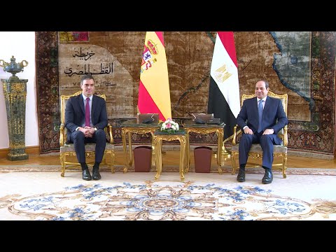 السيد الرئيس عبد الفتاح السيسي يستقبل رئيس حكومة مملكة إسبانيا بقصر الاتحادية‎ hqdefault 1