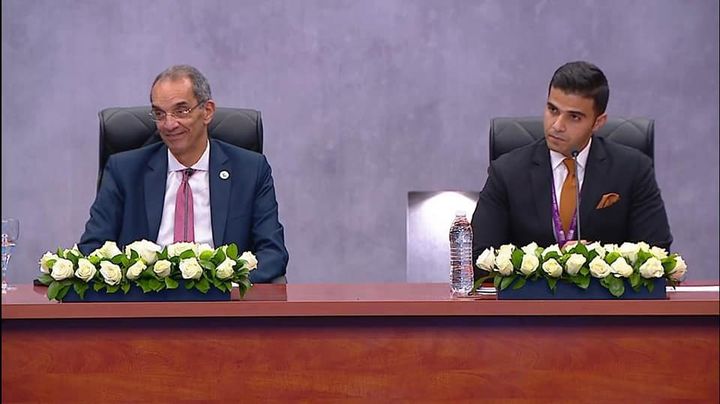 وزارة الاتصالات وتكنولوجيا المعلومات: خلال مشاركته فى مائدة مستديرة حول مستقبل التكنولوجيا 20474